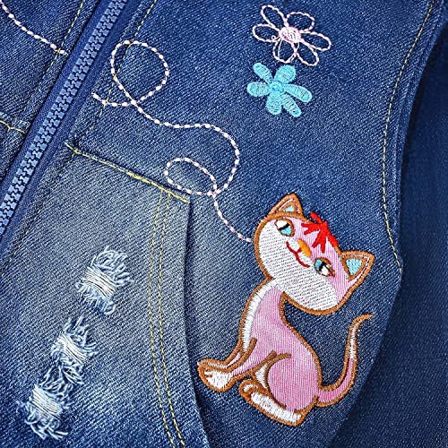 Peacolate 3-10Years Girls Denim Jacket3