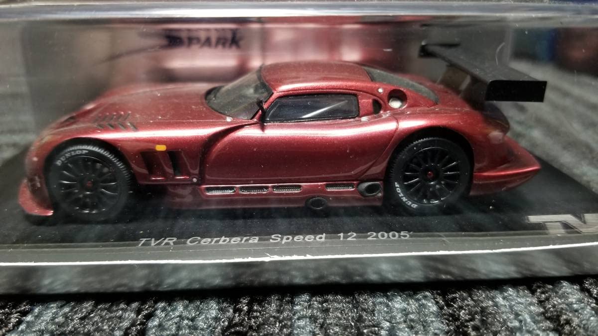 Amazon | 1/43 スパーク製 TVR サーベラ スピード12 2005 | ミニカー 