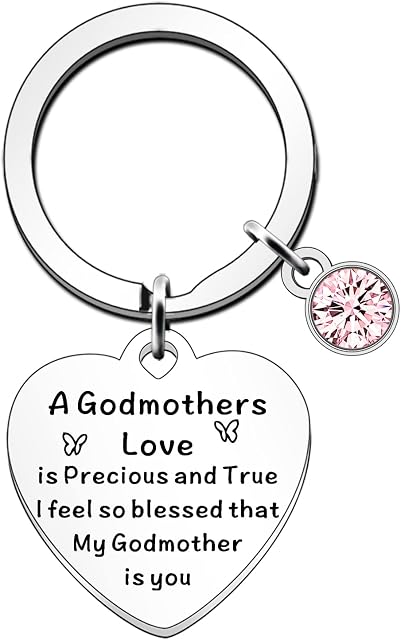 JETTOP Godmother Gifts - Gifts for Godmother Mothers Day Godmother Christening Birthday Christmas Gift I Feel So Blessed That My Godmother is You
