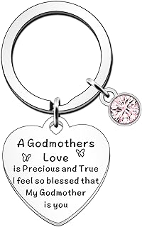 JETTOP Godmother Gifts - Gifts for Godmother Mothers Day Godmother Christening Birthday Christmas Gift I Feel So Blessed That My Godmother is You