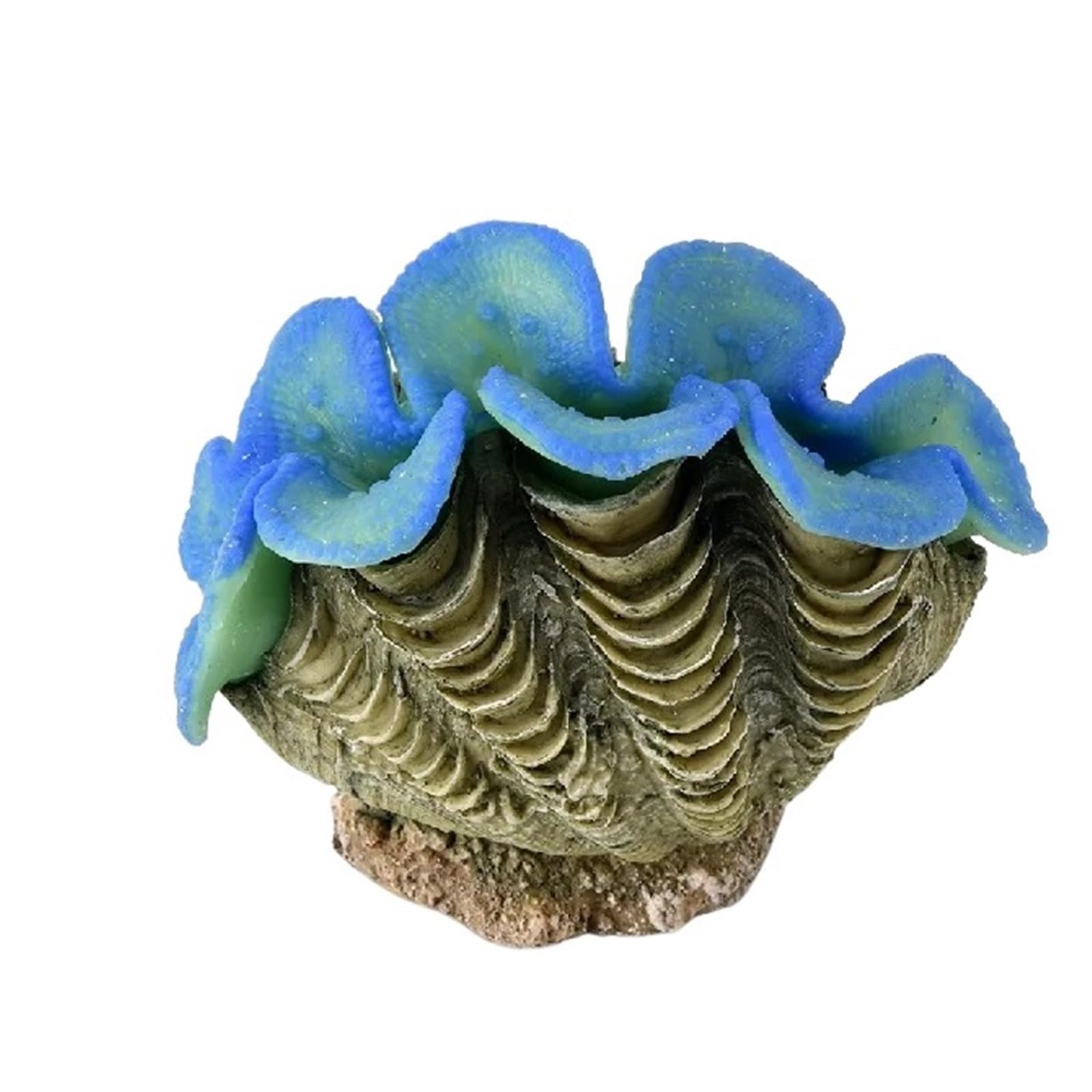 Aquarium Deko Salzwasseraquarium-Simulationskoralle Stein Aquascape Aquarium Gefälschte Koralle(13.5 * 7.5 * 8cm 2)