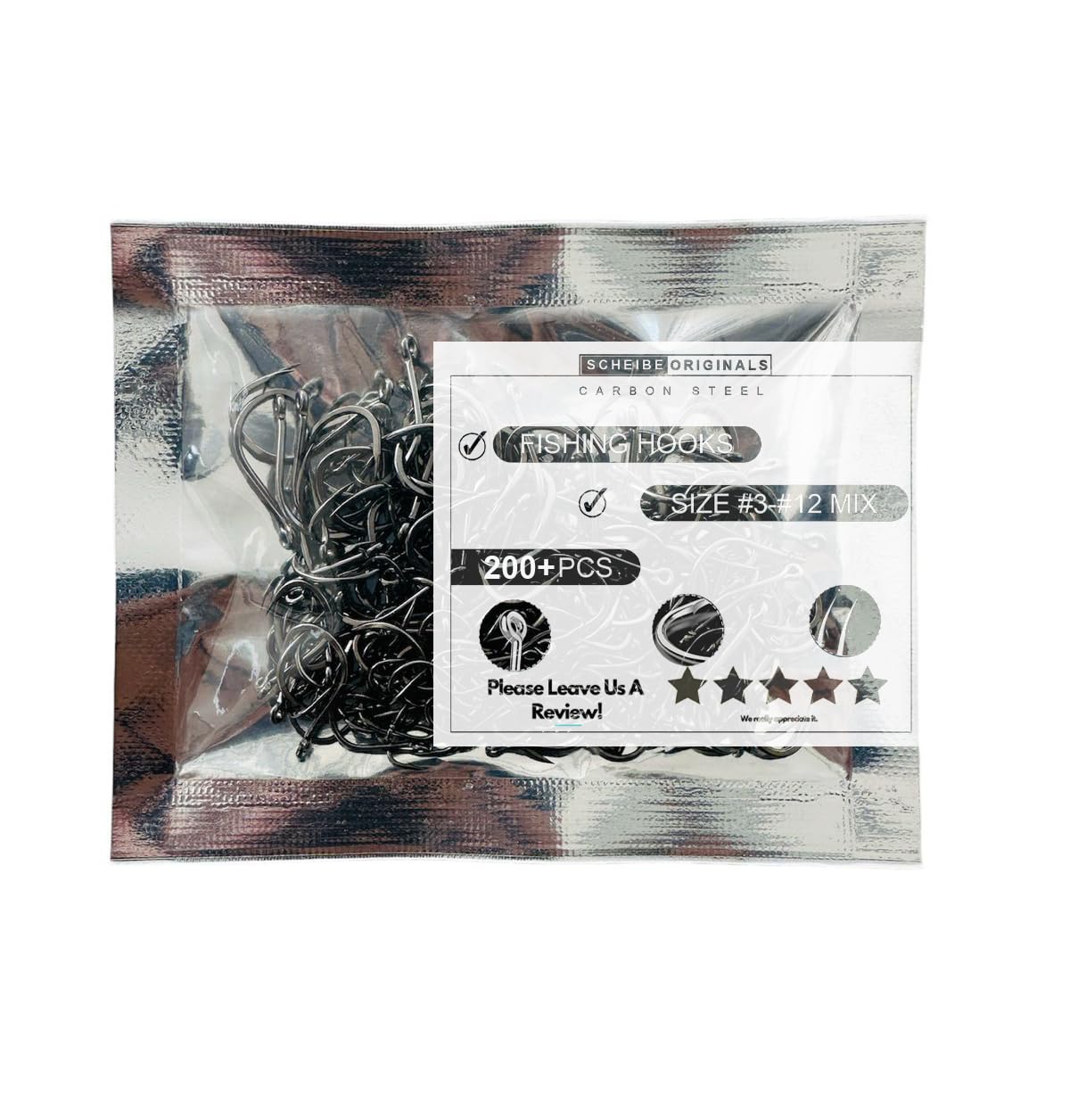 See full amazon price history chart for Scheibe 220+ pcs Carbon Steel jig Fishing Hooks Size 3#-12# Carp Fishing Hook Set in Plastic Box Multiple Size Scheibe 220+ pcs Carbon Steel jig Fishing Hooks Size 3#-12# Carp Fishing Hook Set in Plastic Box Multiple Size (B0D12GT2S2) Amazon Price History, Amazon Price Tracker
