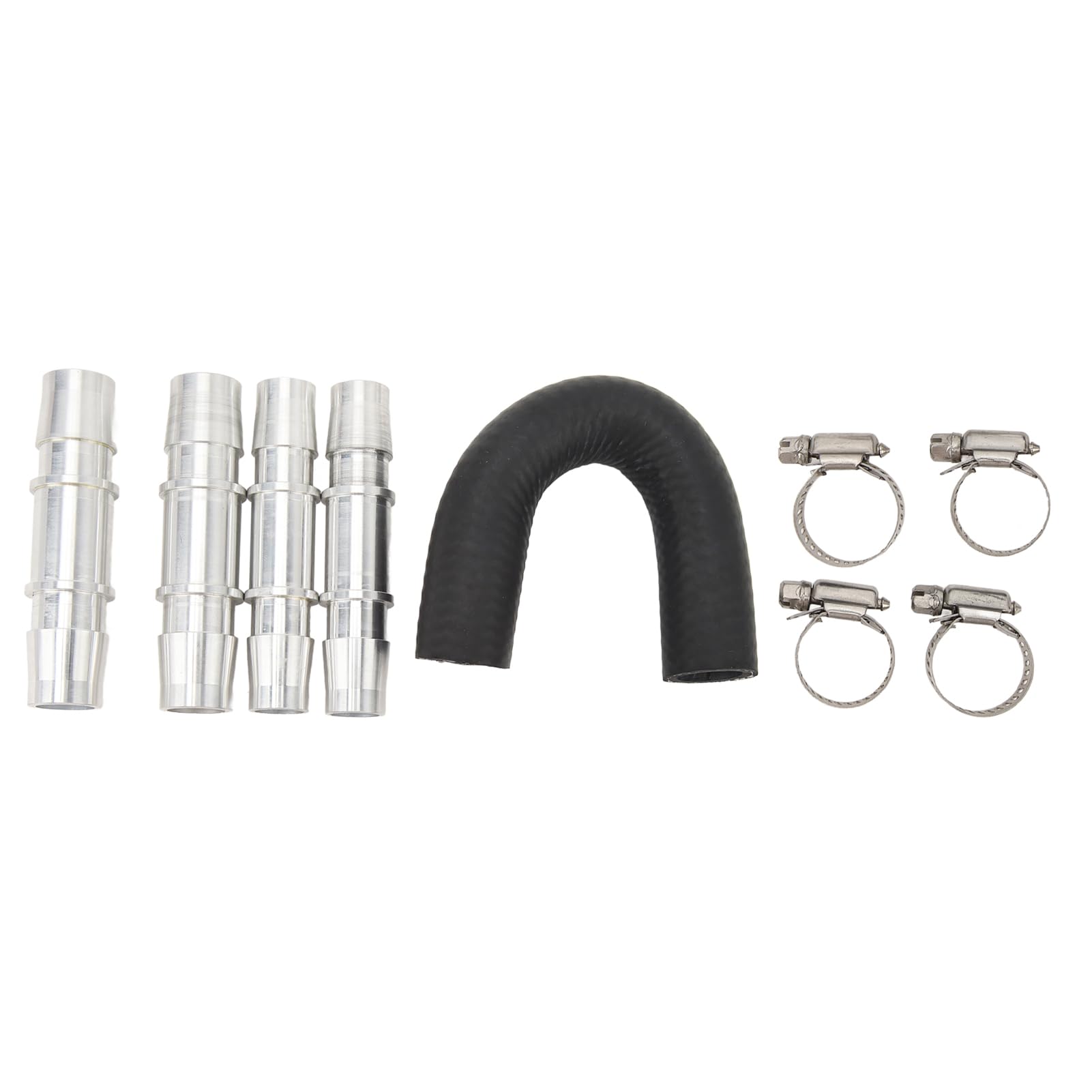 DAUZHeater Hose Connector Repair Kit, Aluminum Engine Heater Bypass Kit Proof Rustproof for Most Common Heater Hoses