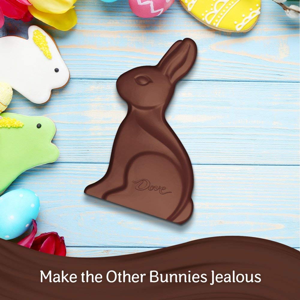 Dove Milk Chocolate Solid Easter Bunny, 4.5 Ounce