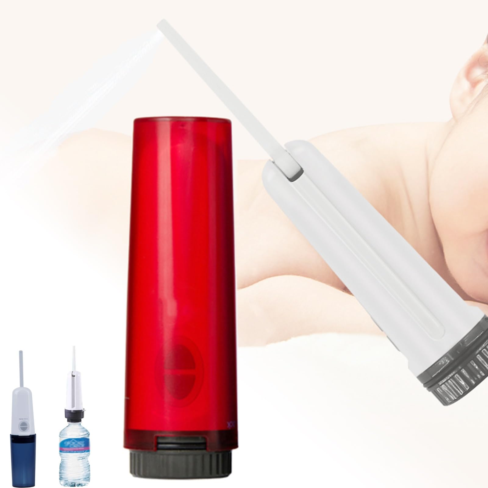 Bidet Portatile da Viaggio, Bidet da Viaggio Ricaricabile, spruzzatore for Bidet Elettrico Portatile ad Alta Pressione, Pulizia dell'igiene Personale, Cura lenitiva Postpartum, perineale