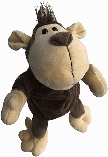 Miniatura 9 de 2 marionetas de mano realistas de peluche para niños, juguete de guante de animal para niños, juguete de dedo pequeño, mini titiritero