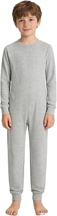 Special Needs Adaptive Clothing for Kids Boys Girls Long Sleeve Solid Anti-Strip Jumpsuit Zip Back Romper Bodysuit
