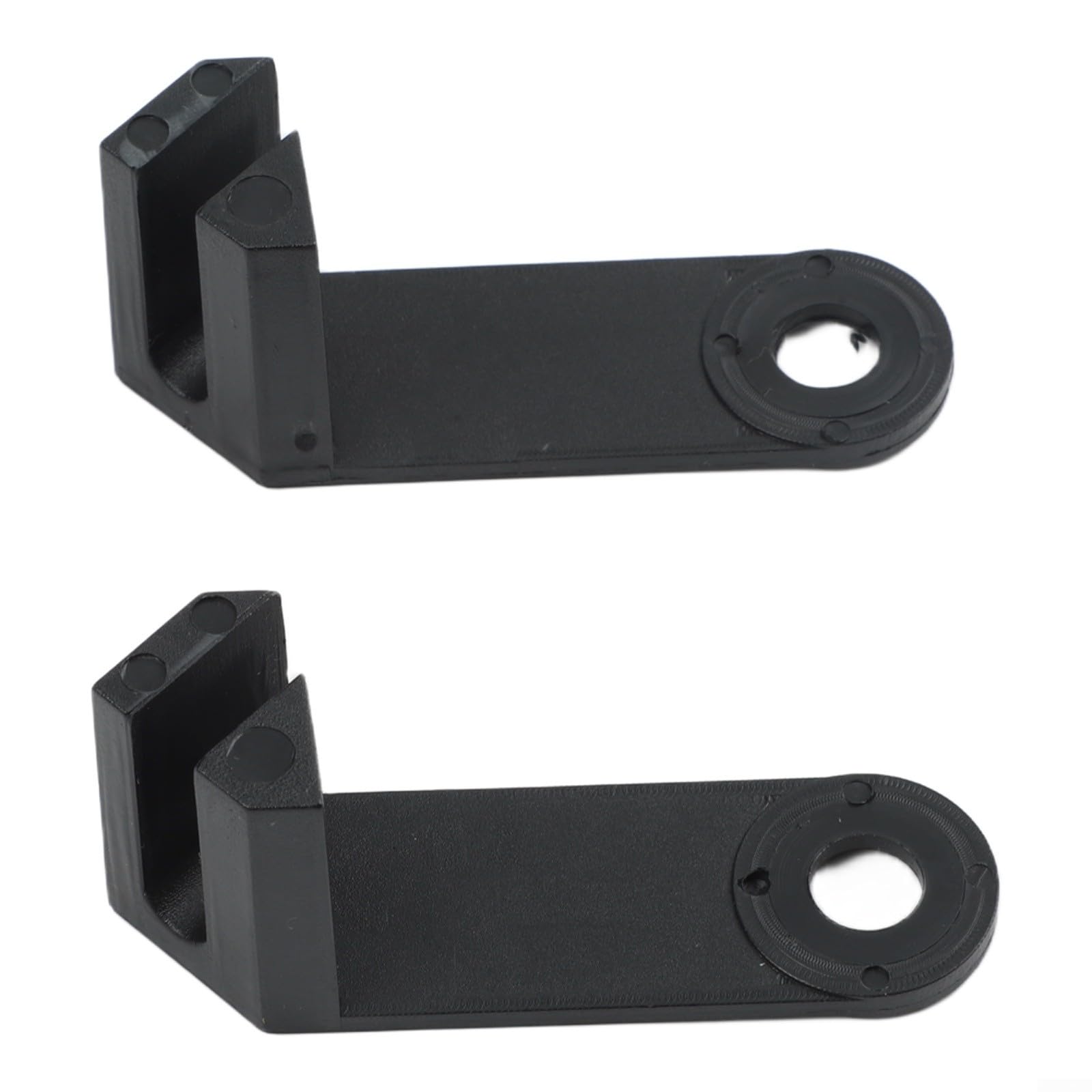2pcs For Smith Machine Pulley Guide Plates for Steel Rope Fixing, Anti-Slip Gym Equipment Rollers to Reduce Friction, Black Plastic Replacement Parts for Home and Commercial Fitness Racks