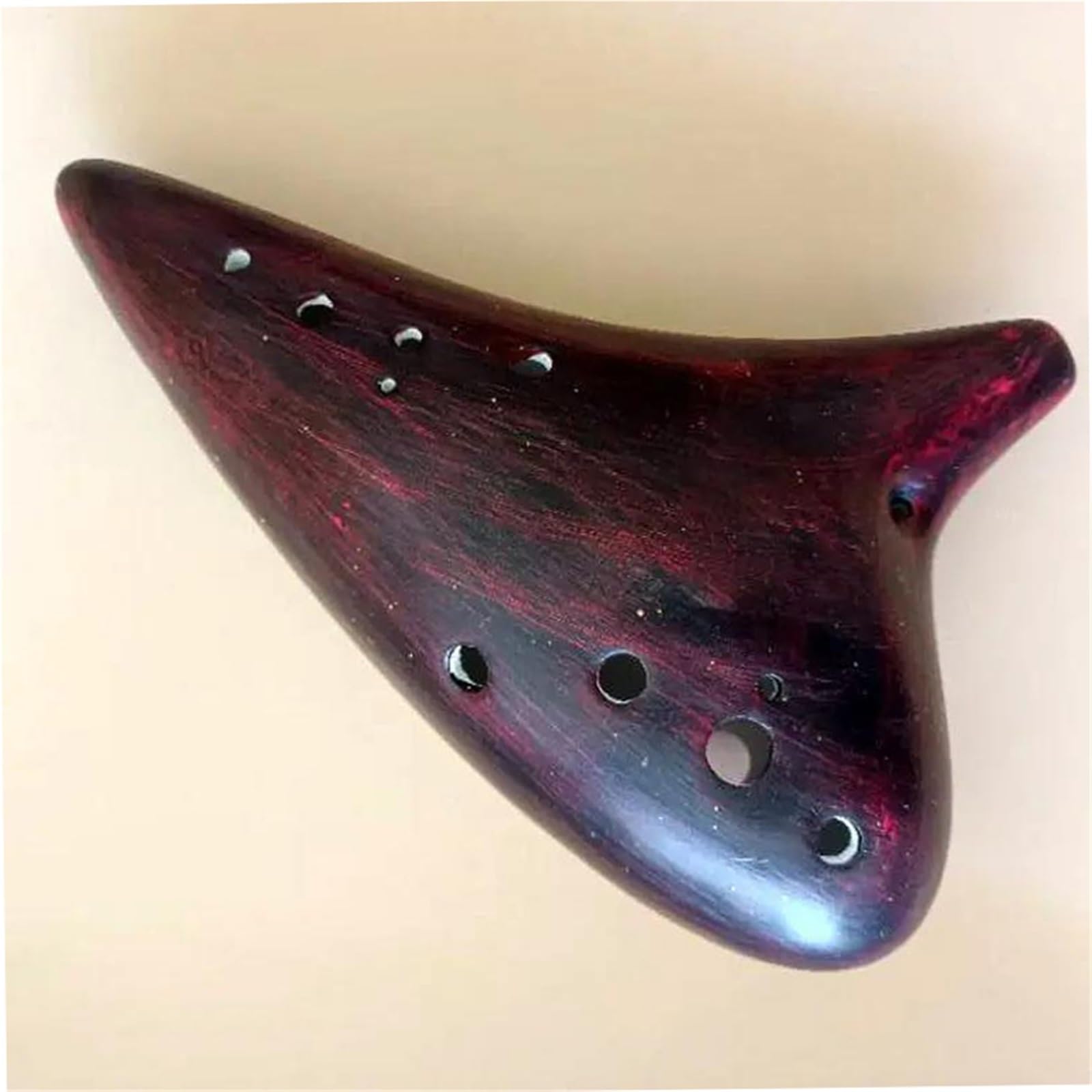 Professionelle Okarina Professionelle 12-Loch-Ocarina-Bass-C-/BC-Taste