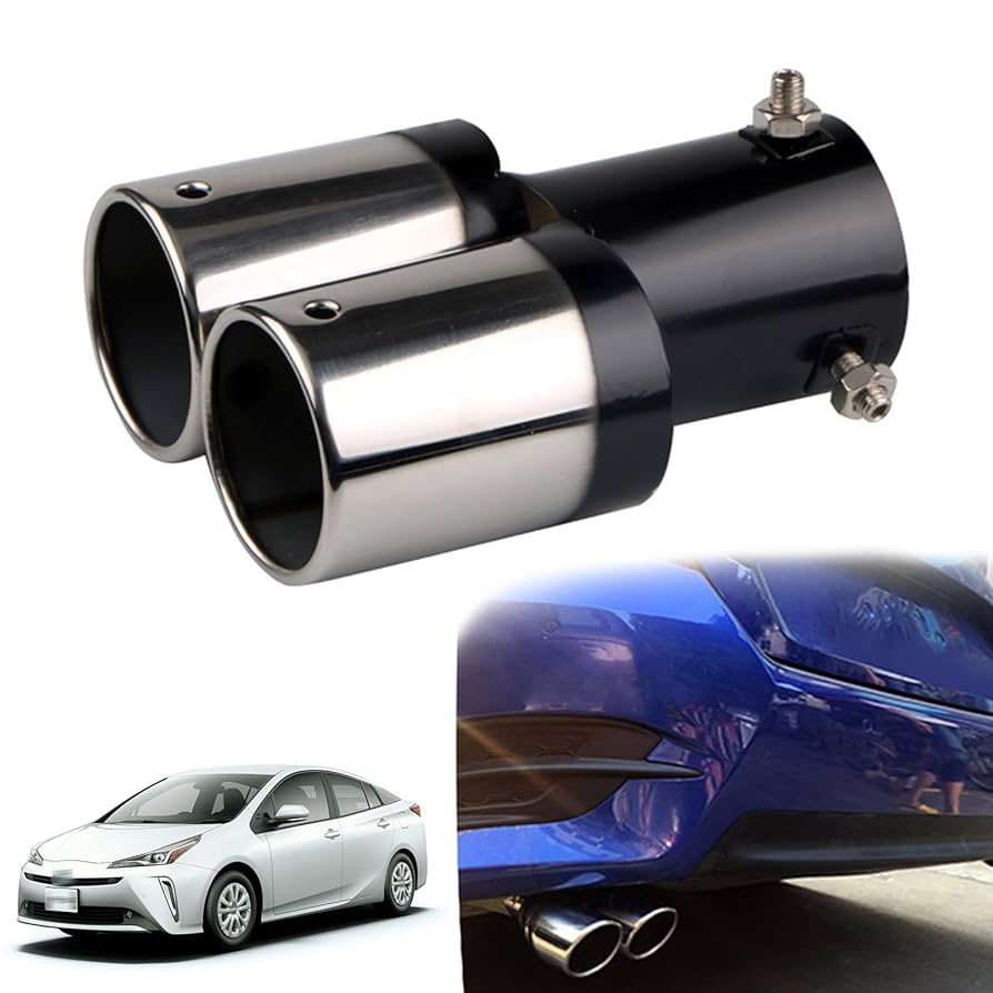 ゆプリウス50リアストレートマフラー、マフラーカッター 5ZIGEN 【送料無料】5zigen マフラーカッター PRIUS プリウス 50