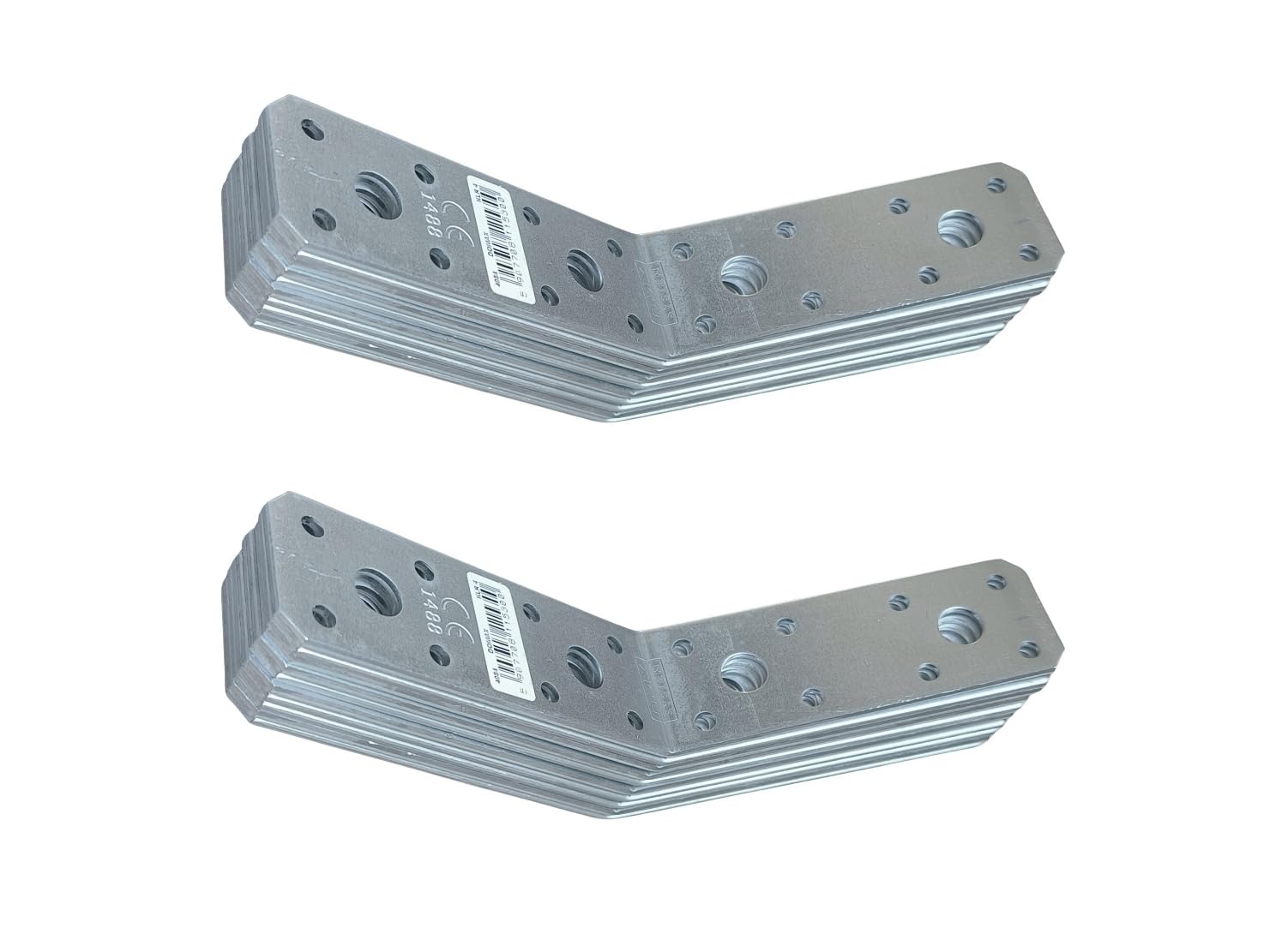 Raccordo angolare 135°, 100 x 100 x 35 x 2,5, angolo di montaggio DOP+ETA, 20 pezzi