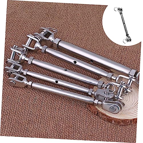 LIFKOME 2pcs Tensores de Cable con Quijada de Acero Inoxidable Resistente para Uso en Exterior y Aparejos miniatura 7