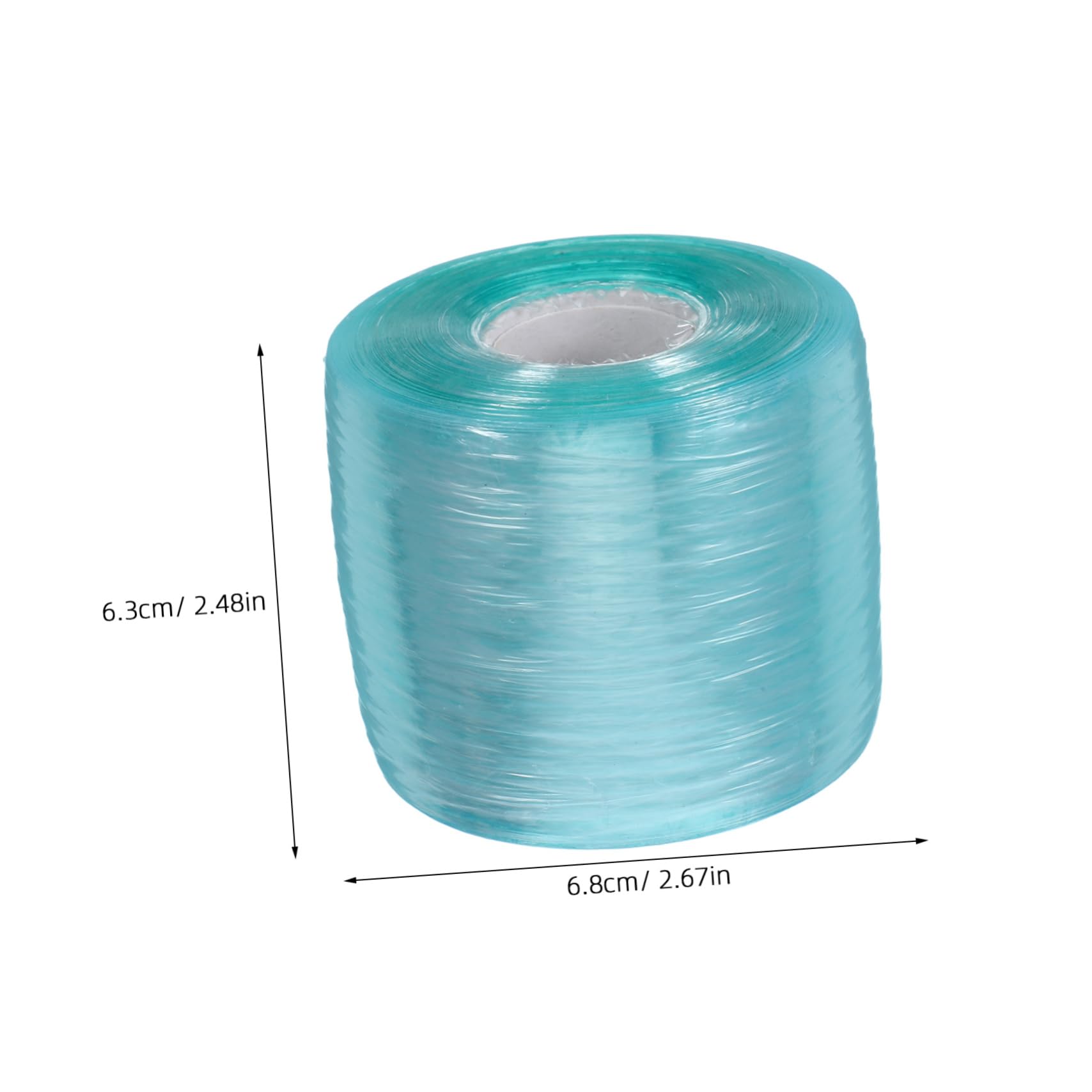 Unomor Stretch Film Tape Pre-Cut Heat Shrink Tubing Heat Shrink Tube White Red Shrink Wrap Tubing Stretch Wrap Heat Shrink Tubing Clear Mini Heat Sealer Clear Cellophane Transparent