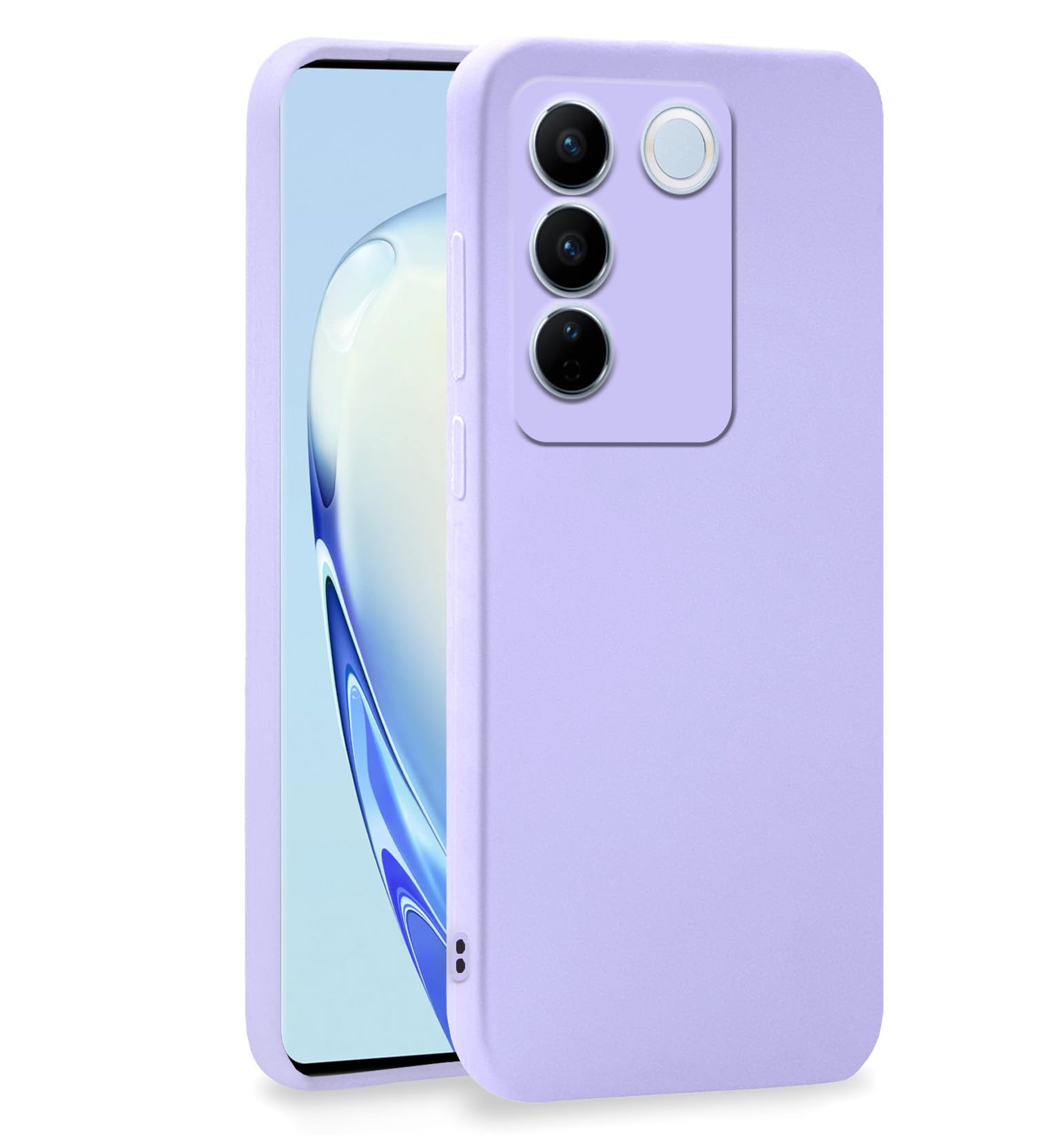 Pikkme Vivo V27 / V27 Pro 5G Back Cover Soft Matte Liquid Silicone TPU | Camera Protection | Shockproof Slim Back Case for Vivo V27 / V27 Pro 5G (Purple) (B0C61H683Y) Amazon Price History, Amazon Price Tracker