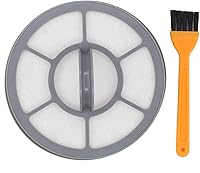 Vista 4 de ApplianPar Paquete de 2 filtros de vacío con cepillo de repuesto para Eureka Airspeed EF-7 AS3001A, AS3008A, AS3011A, AS3030A Parte # 091541