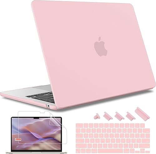 Miniatura 9 de May Chen Compatible con MacBook Air de 13.6 pulgadas, modelo A2681, carcasa rígida de plástico para MacBook Air de 13 pulgadas, clip Apple M2 con