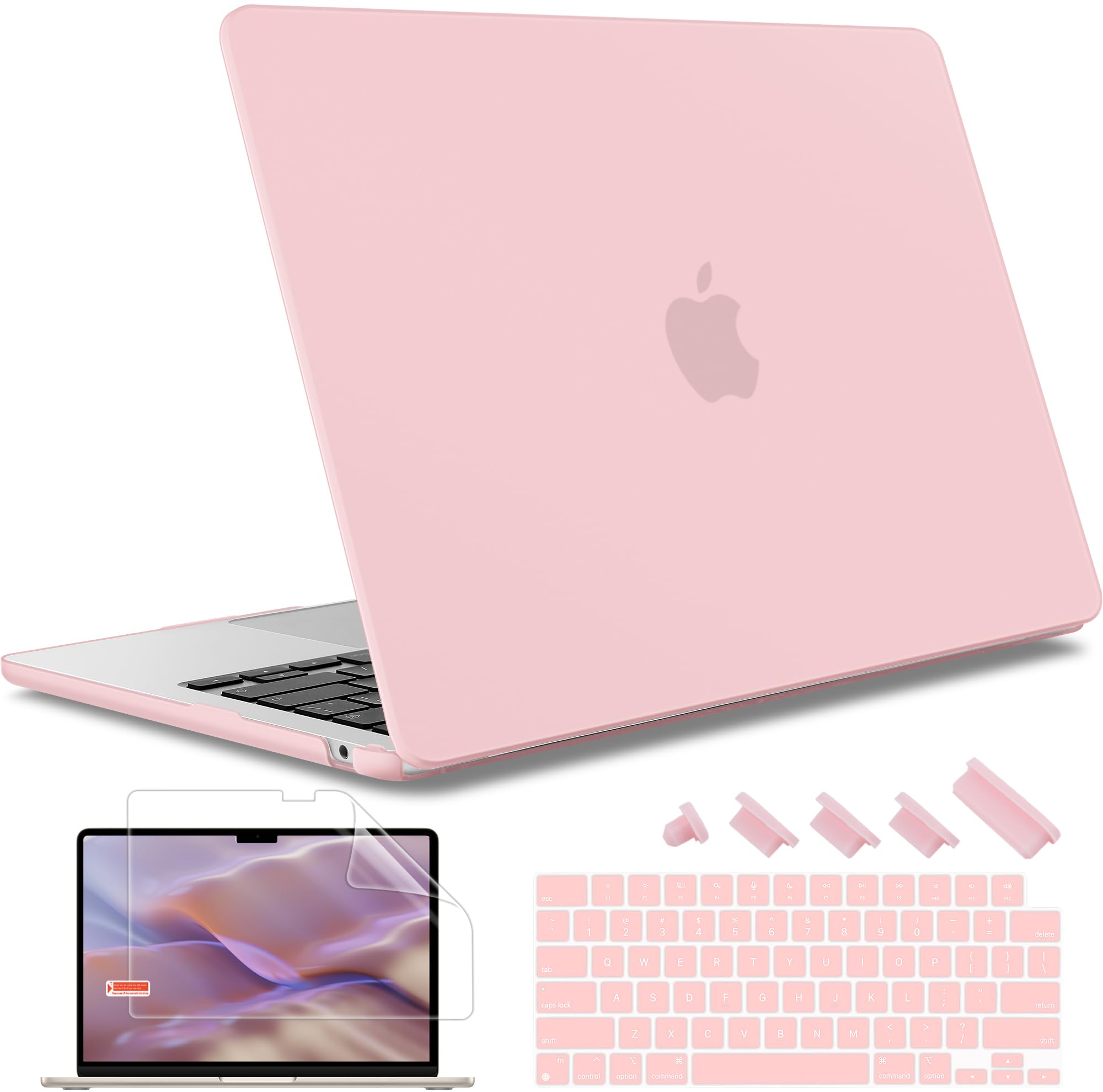 May Chen Case for MacBook Air 13/13.6-inch (M5/M4/M3/M2, 2022-2026 Models A3449 A3240 A3113 A2681), Lightweight | Closes Seamlessly | Ideal for Work