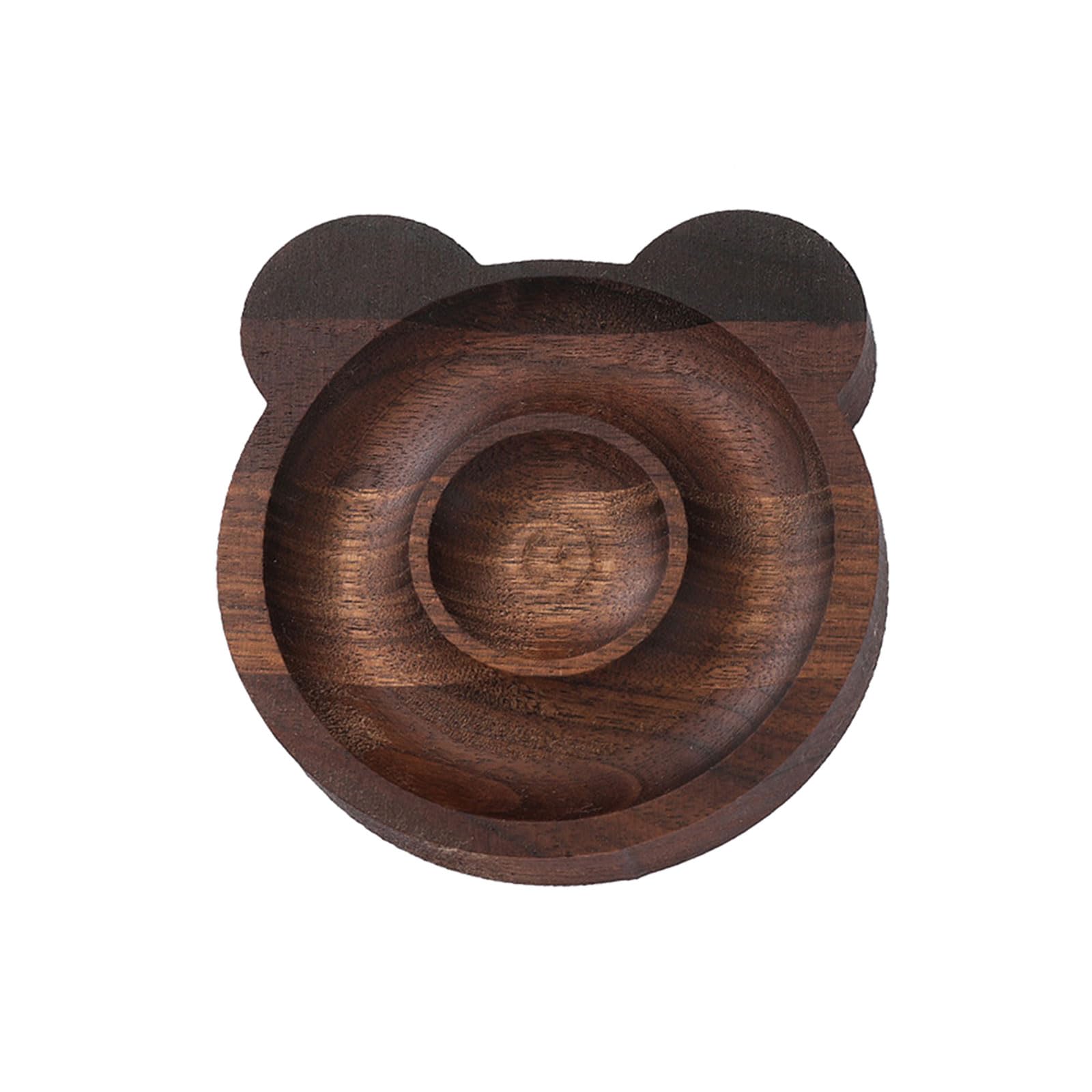HDOYTXXM Practical Bead Designs Plate Designing Bead Tray Craft Tool Beaded Designs Plates Present for Jewelry Lover Black Wood Tray