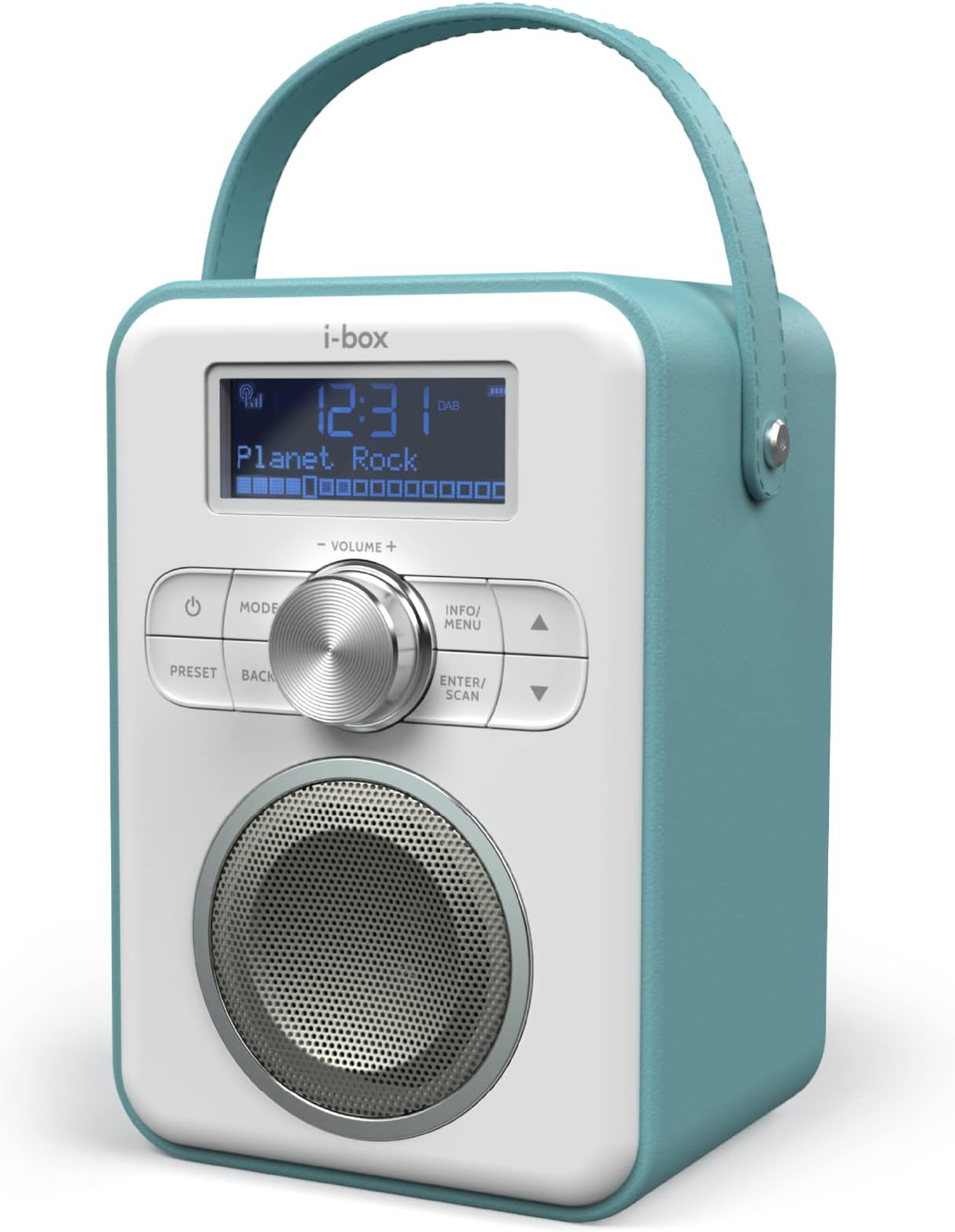 VQ Retro Mini DAB Radio with Bluetooth, Radio Alarm Clock with FM ...