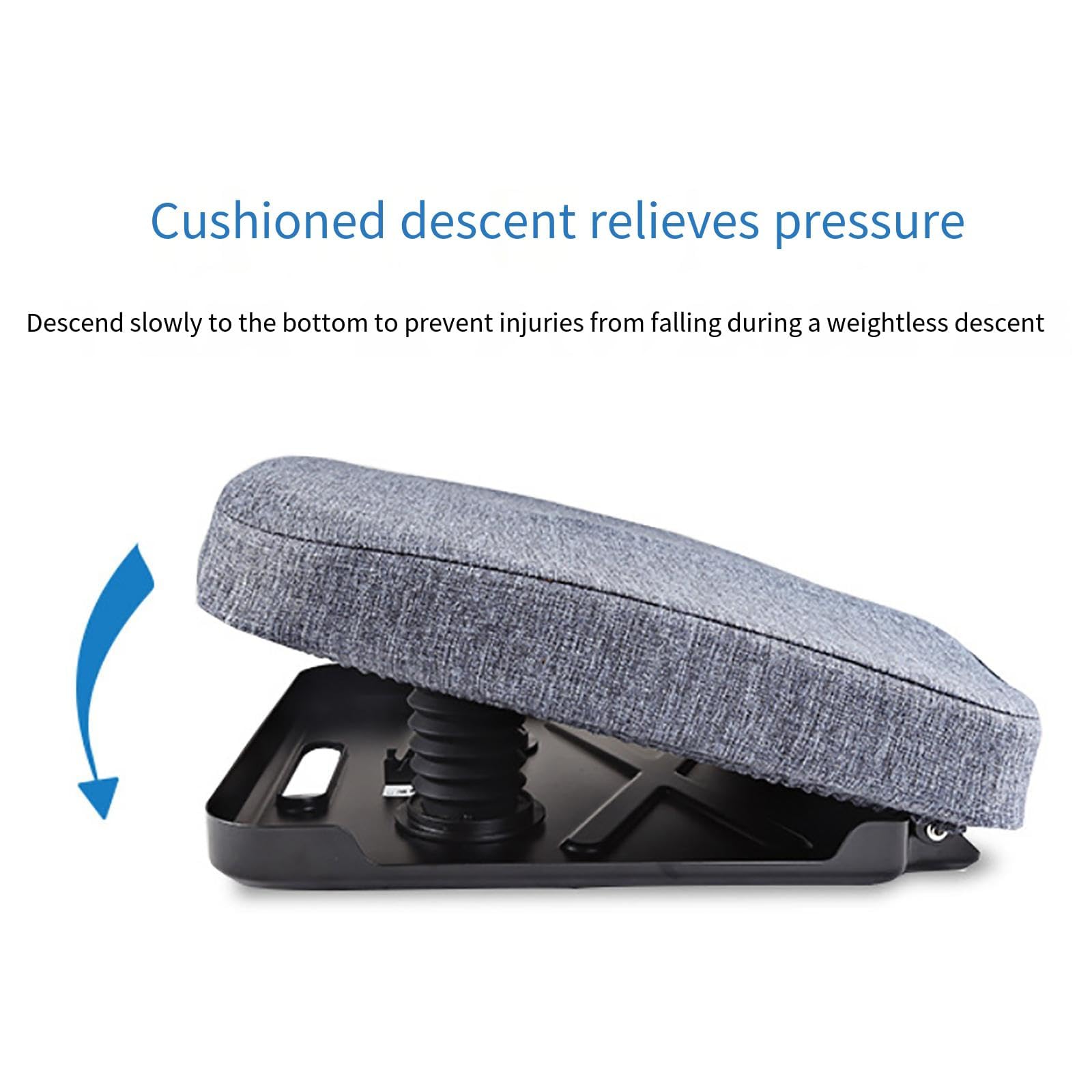 Cuscino di sollevamento elettrico, supporto regolabile per anziani, in memory foam con copertura impermeabile, design leggero e portatile, capacità 2-150 kg