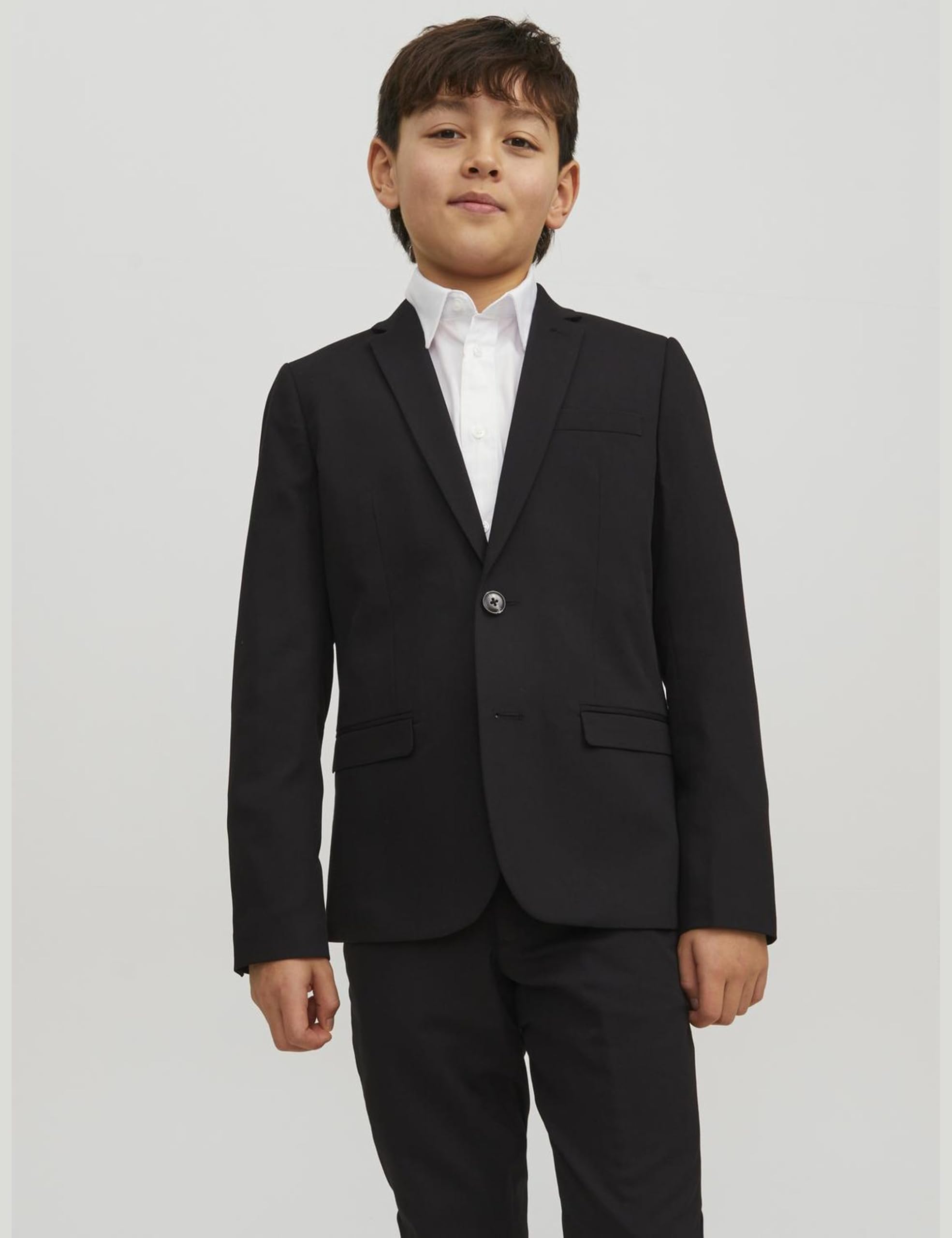 JACK & JONES Giacca Classica a Due Bottoni, Super Slim Fit, Polsini con Bottone, Completamente Foderata.