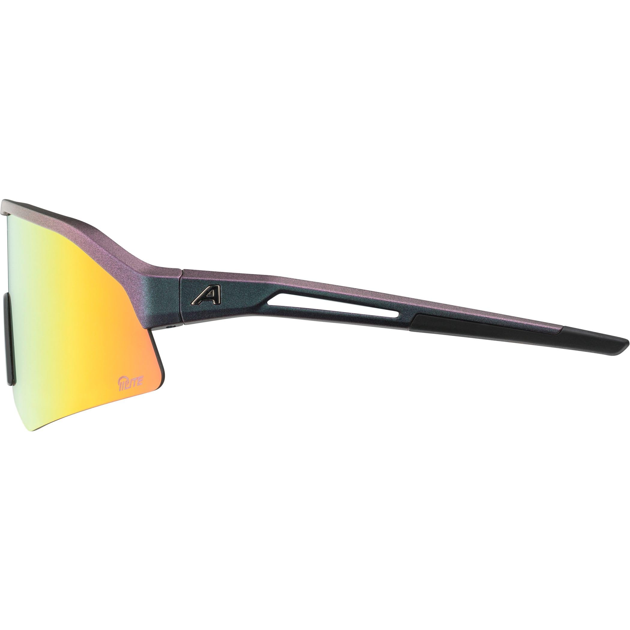 Alpina Unisex Sonic HR Q-LITE - Stylische Sportbrille, schnelle Brille für Damen und Herren