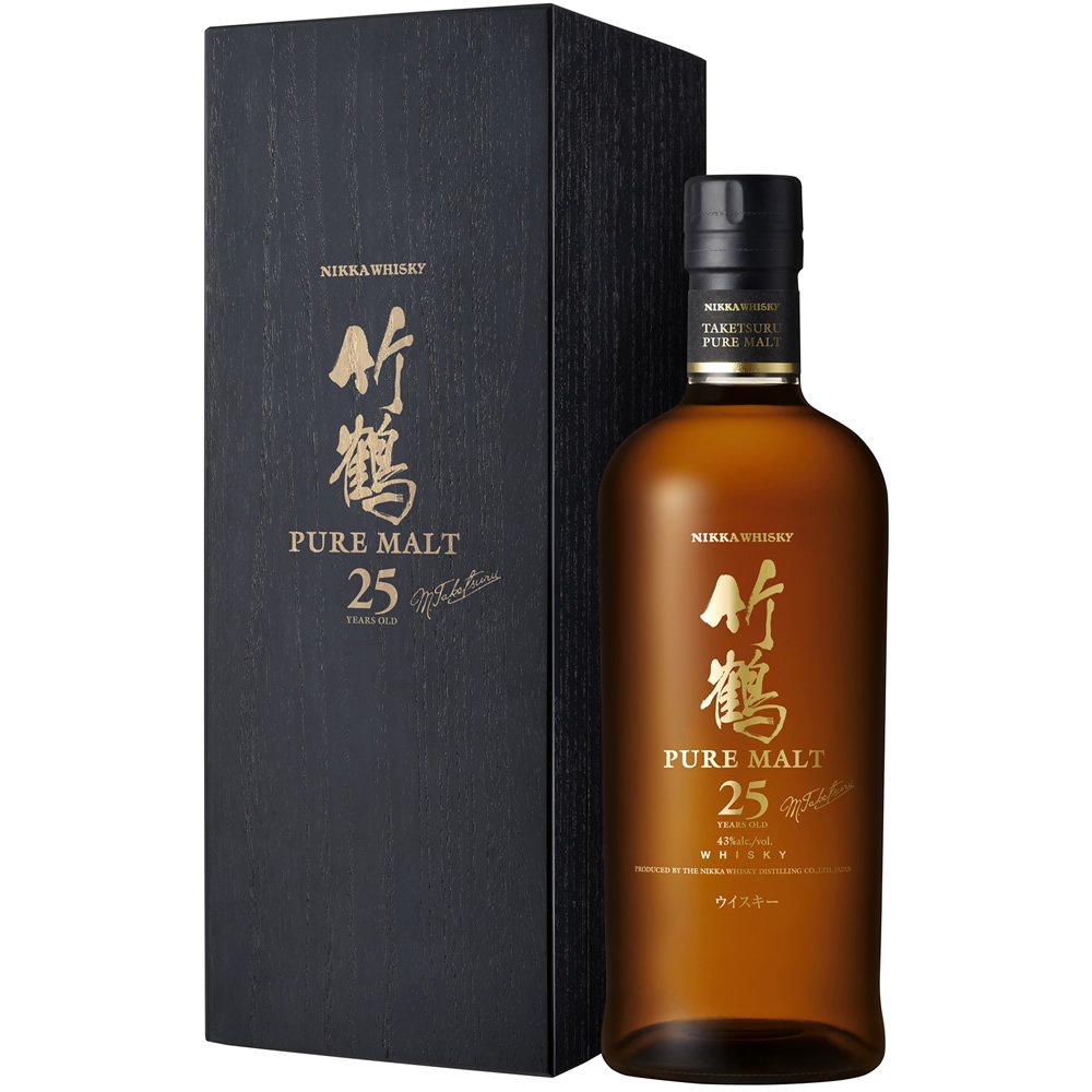 Amazon.co.jp: 竹鶴25年ピュアモルト [ ウイスキー 日本 700ml 