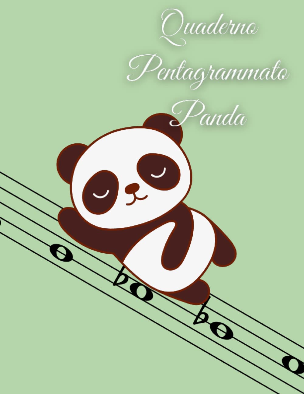 Independently published Quaderno Pentagrammato Panda