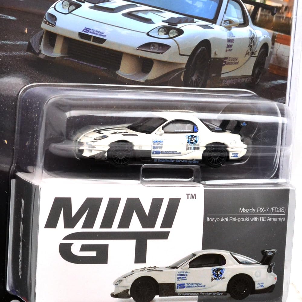 Amazon | MINI GT 1:64 スケール MiJo TOYS - MAZDA RX-7 (FD3S
