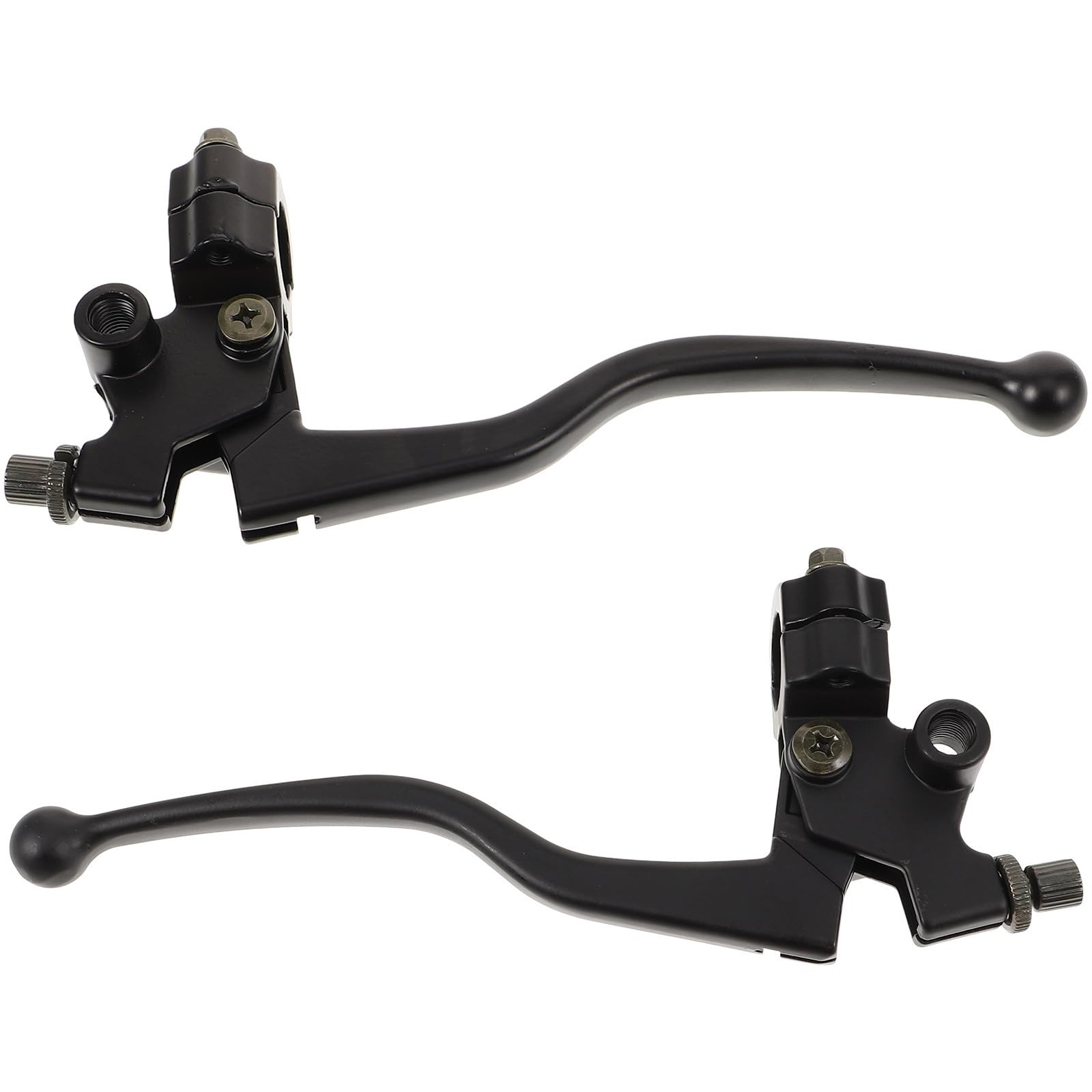 Palanca de embrague y freno accesorio para motos HEALLILY de aluminio negro preciso