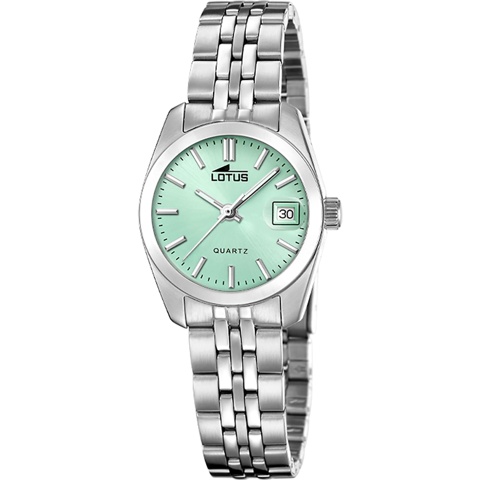 Lotus Women's Green Freedom Stainless Steel Bracelet Watch In