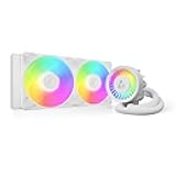 ARCTIC Liquid Freezer III Pro 280 A-RGB (White) - AIO CPU Cooler, 2 x 140 mm Water Cooling, 38 mm Radiator, PWM Pump, VRM Fan, AMD AM5/AM4, Intel LGA1851/1770 Contact Frame - White