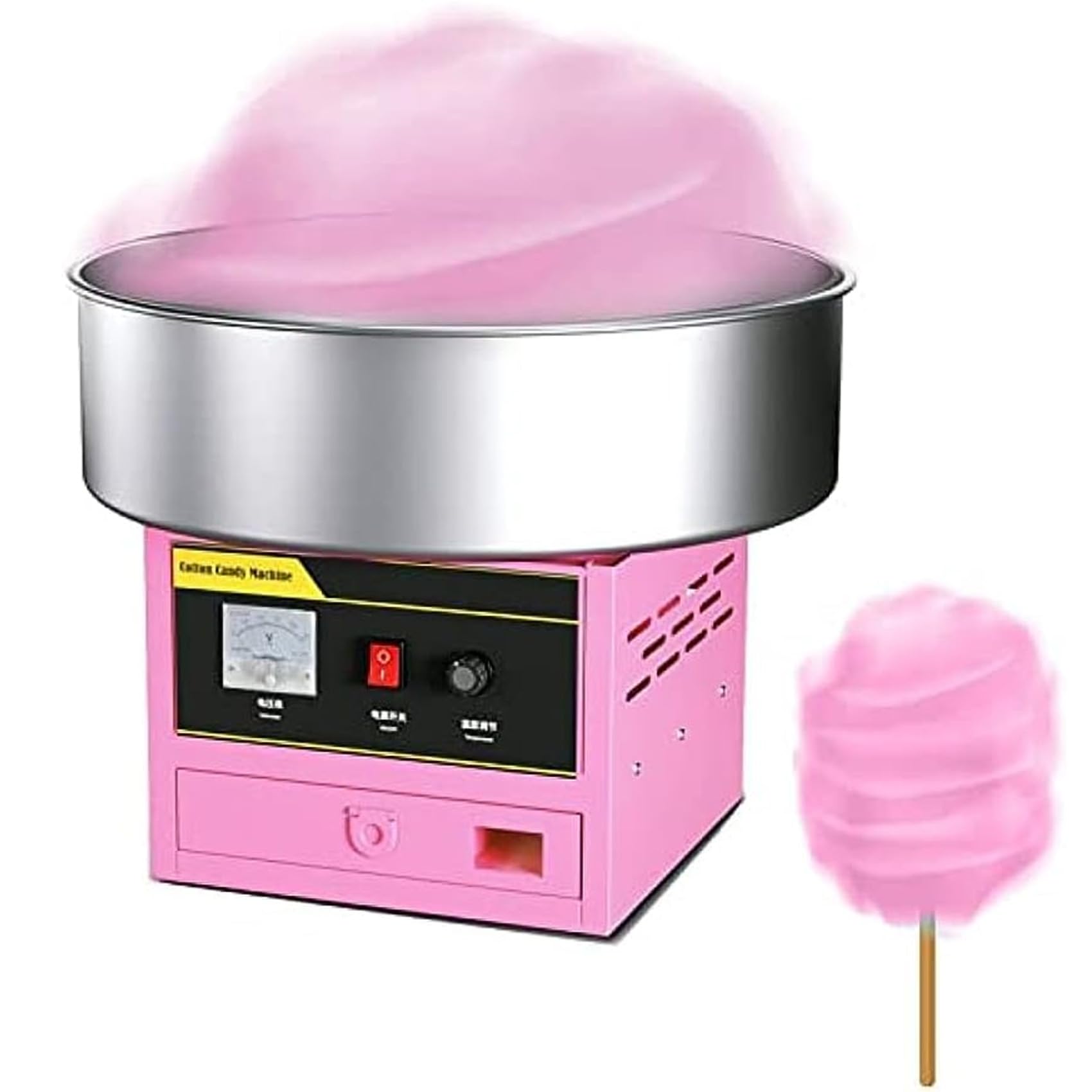 Amazon.co.jp: Vrapnudcわたあめ機 業務用 わたがし機 1200W