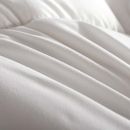 Miniatura 4 de Edredón tamaño Queen  Relleno de edredón de fibra de soja súper suave para todas las estaciones  Edredón ligero individual con pestañas en las