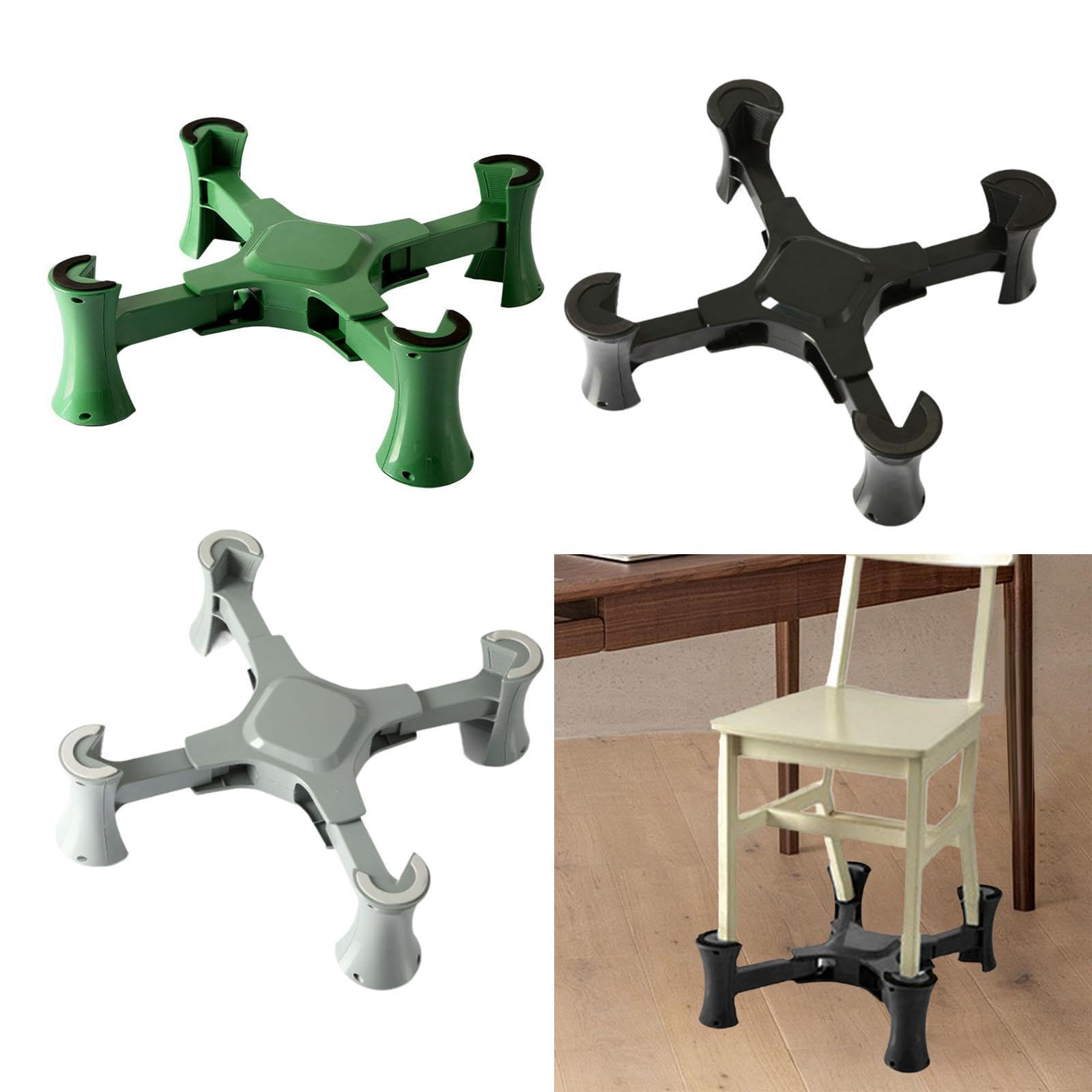 ATORSE™ Portable Children Chair Booster Easy Install Sturdy Adjustable Chair Booster Green|Baby | Feeding | Booster Chairs-image-27
