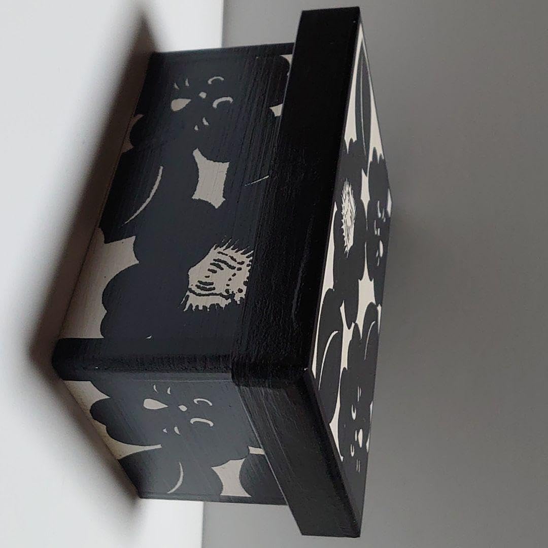 ネ・ネット にゃーと日本のものづくり 花手箱 黒 大