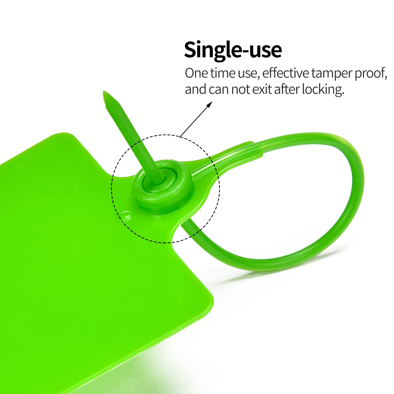 200 Pcs Plastic Shipping Tags Labels Waterproof Blank Labeling Tags - View #4