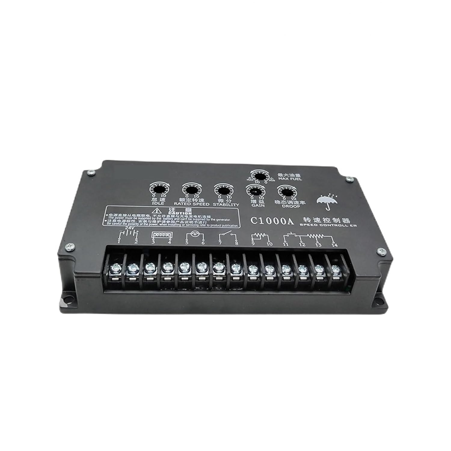 1Pcs C1000A Speed Control Unit for Diesel Generator Governor Speed Controller Board Generator Parts
