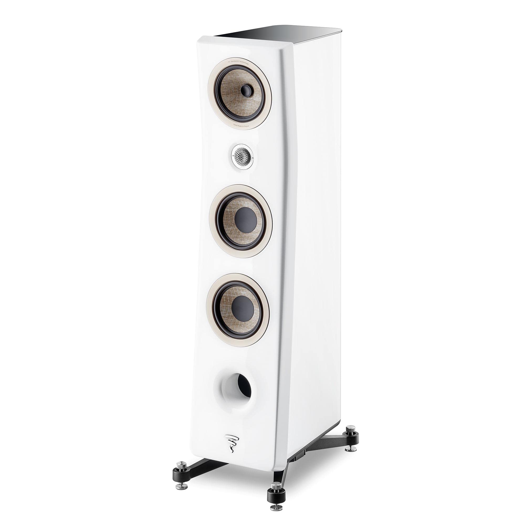 Focal Kanta 2 Floor Standing Speaker - White Carrara Lacquer