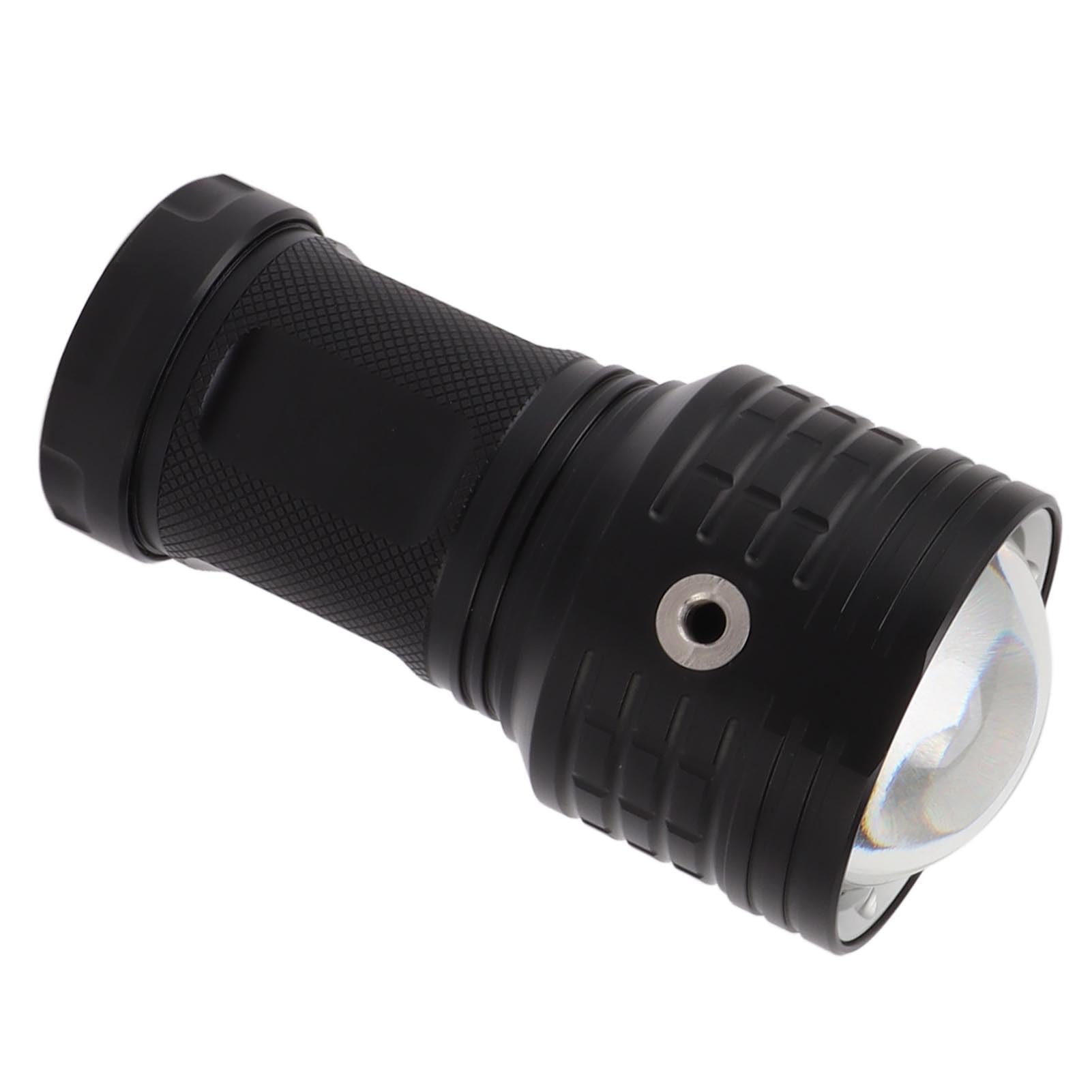 Torcia subacquea professionale impermeabile IPX8 da 10000 lm, luce di riempimento rossa e blu, 100 m