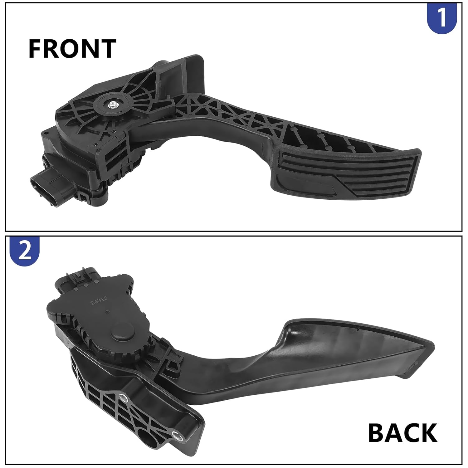 Accelerator Pedal Position Sensor Compatible with Allure Lacrosse 2009-2016 Impala Limited LS LT Replaces APS311 84018392