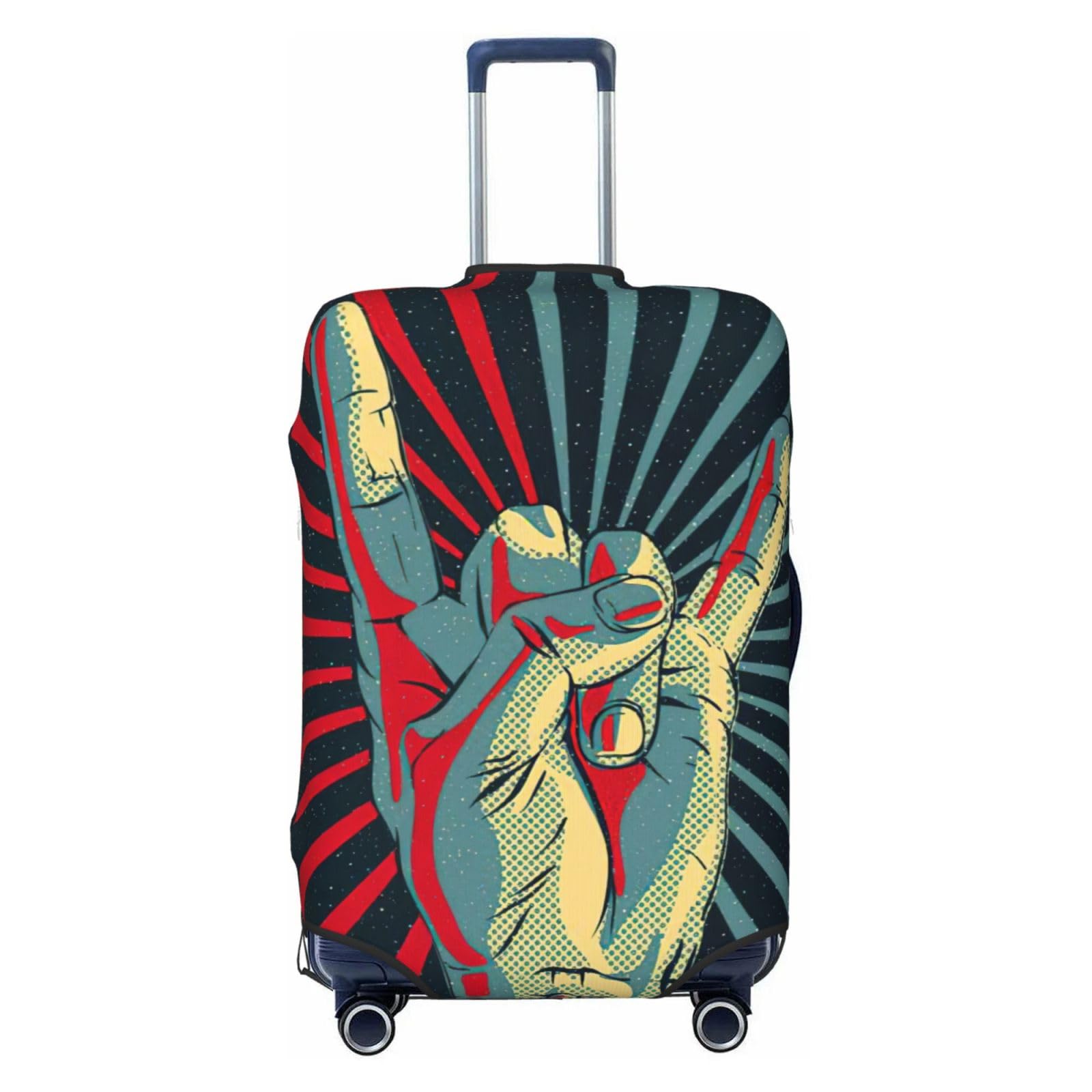 Housse de protection valise rock lavable anti-rayures L - 8