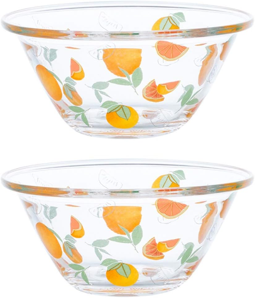 Ounona サラダボウル おしゃれ ガラスボウル 耐熱 ザート小鉢 家庭 業務用 食器 キッチン用品 2 Ounona サラダボウル おしゃれ ガラスボウル 耐熱 ザート小鉢 家庭 業務用 食器 キッチン用品 2