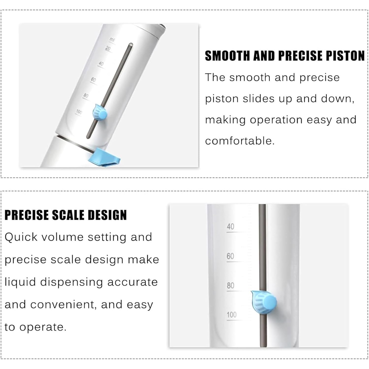 Dispensador de líquido de laboratorio, dispensador de botella para disolventes y reactivos