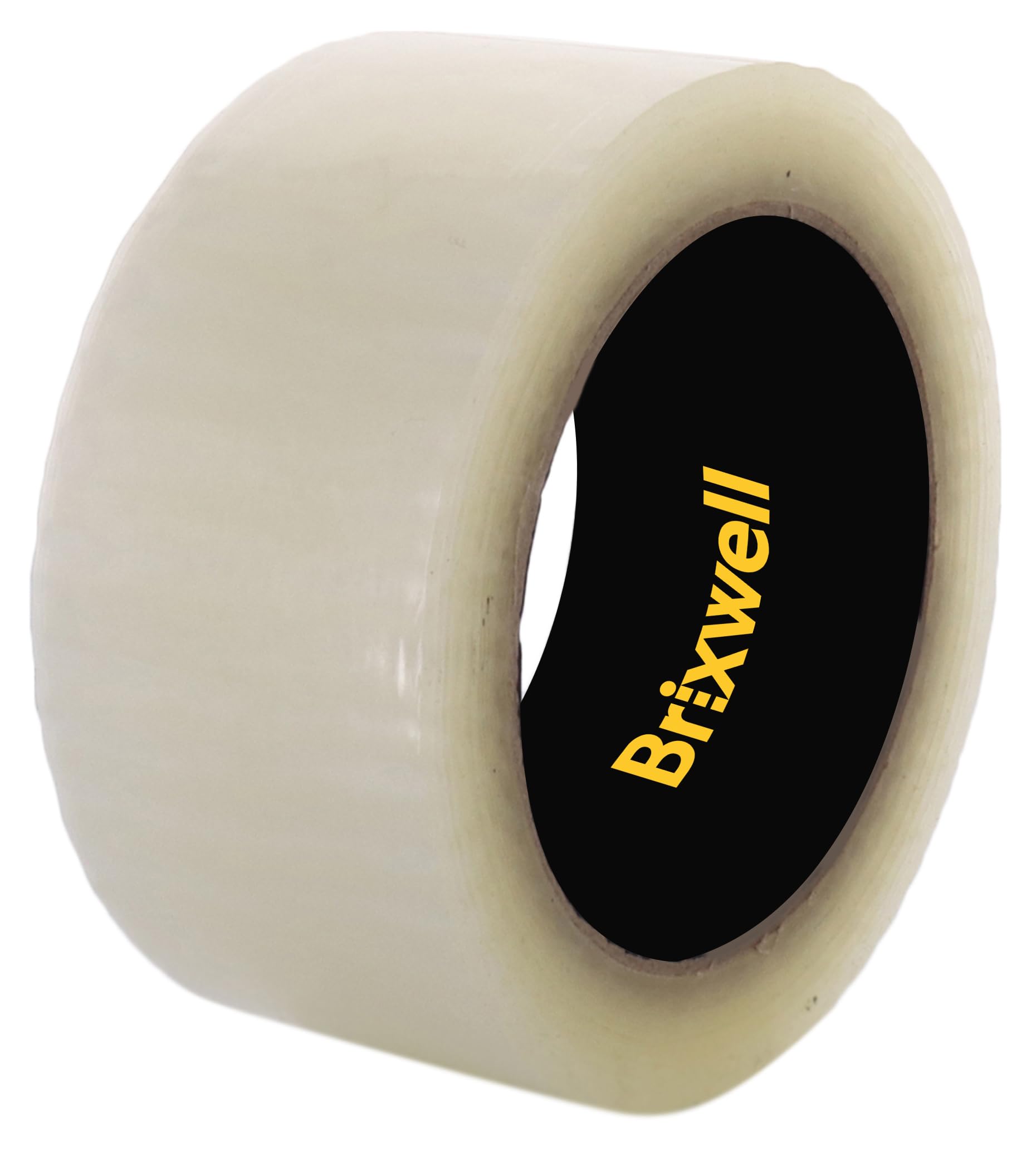 Brixwell Commercial Grade Clear Packing Tape 2 Inch x 110 Yard Made in The USA