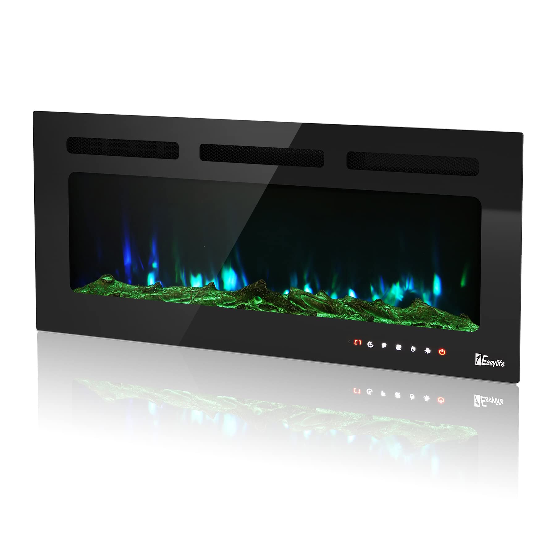 Buy Electric Fireplace Insert/Wall ed, 1Easylife Fireplace Heater with