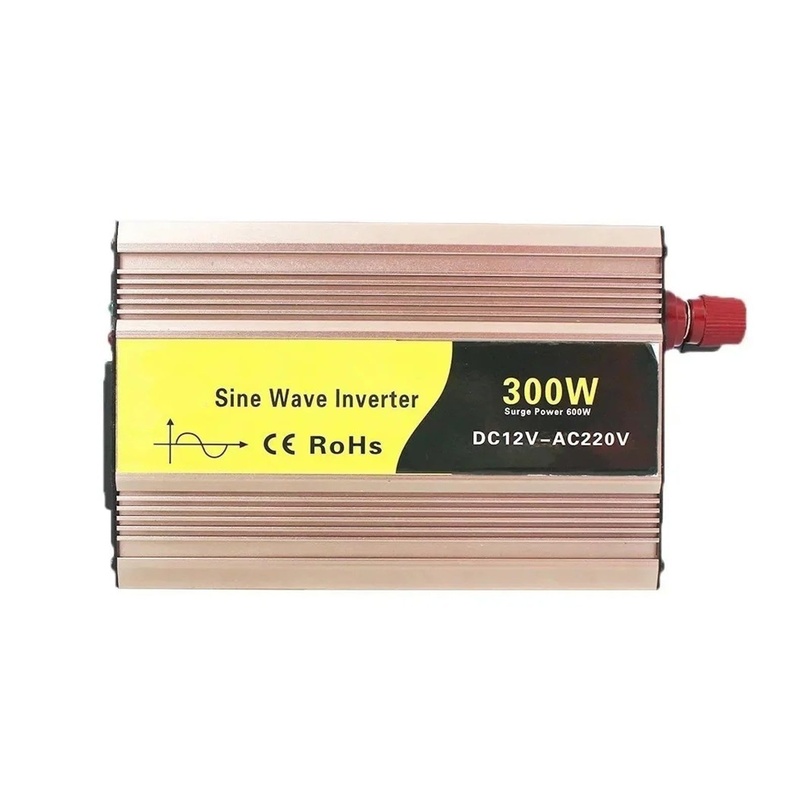 Inversor Potencia Potencia 300W CC 12V 24V 48V CA 110V 220V Sinusoidal para Pura Inversor Conexión Fuera Red Pantalla LED Solar Personalizada Voltios Convertidor(12V to 110V 60HZ)