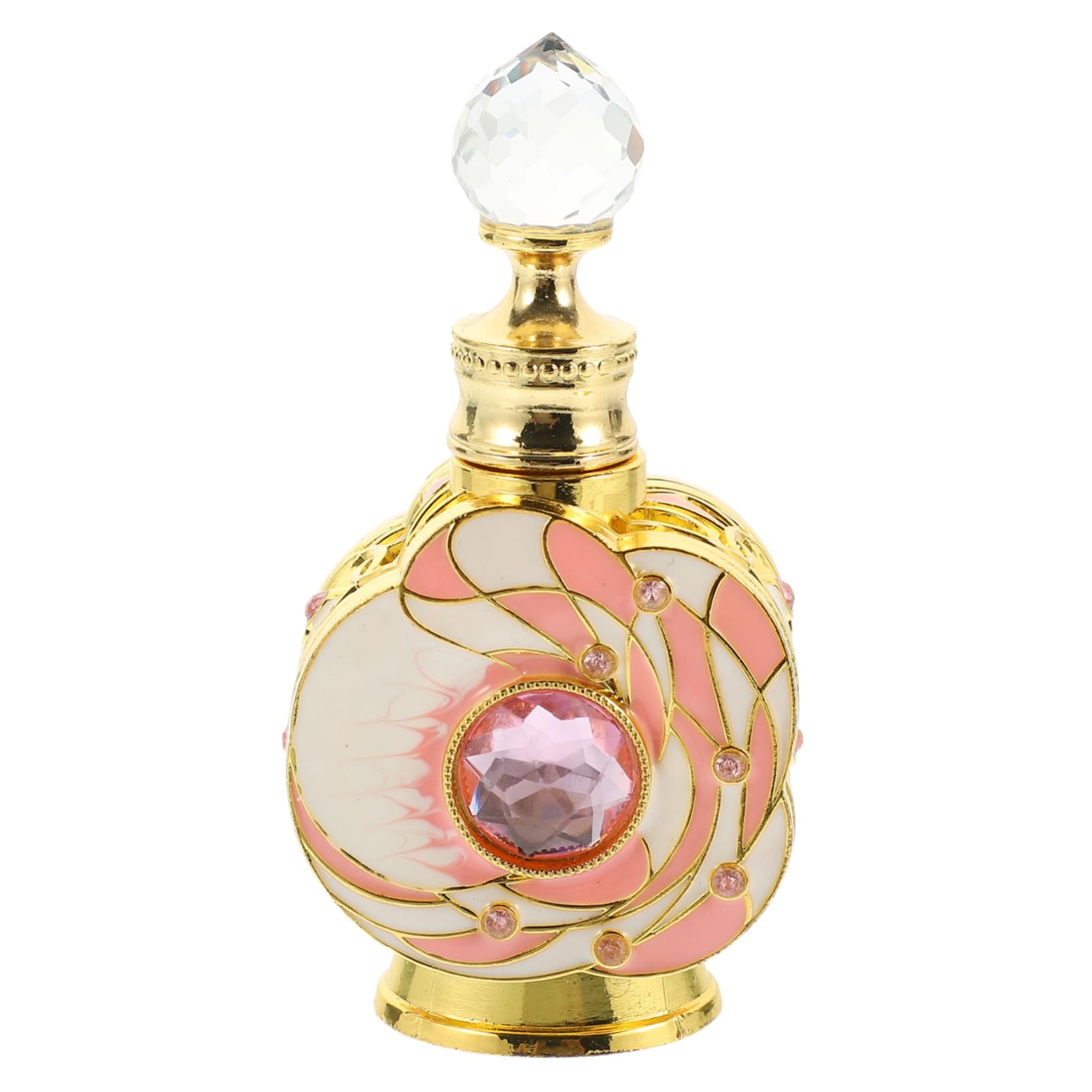 minkissy 2pezzi Bottiglia Di Profumo Da Contenitore Vuoto Per Oli Essenziali Design Elegante e Leggero Per Viaggi e Uso Quotidiano Riutilizzabile e Pratico Per Donne