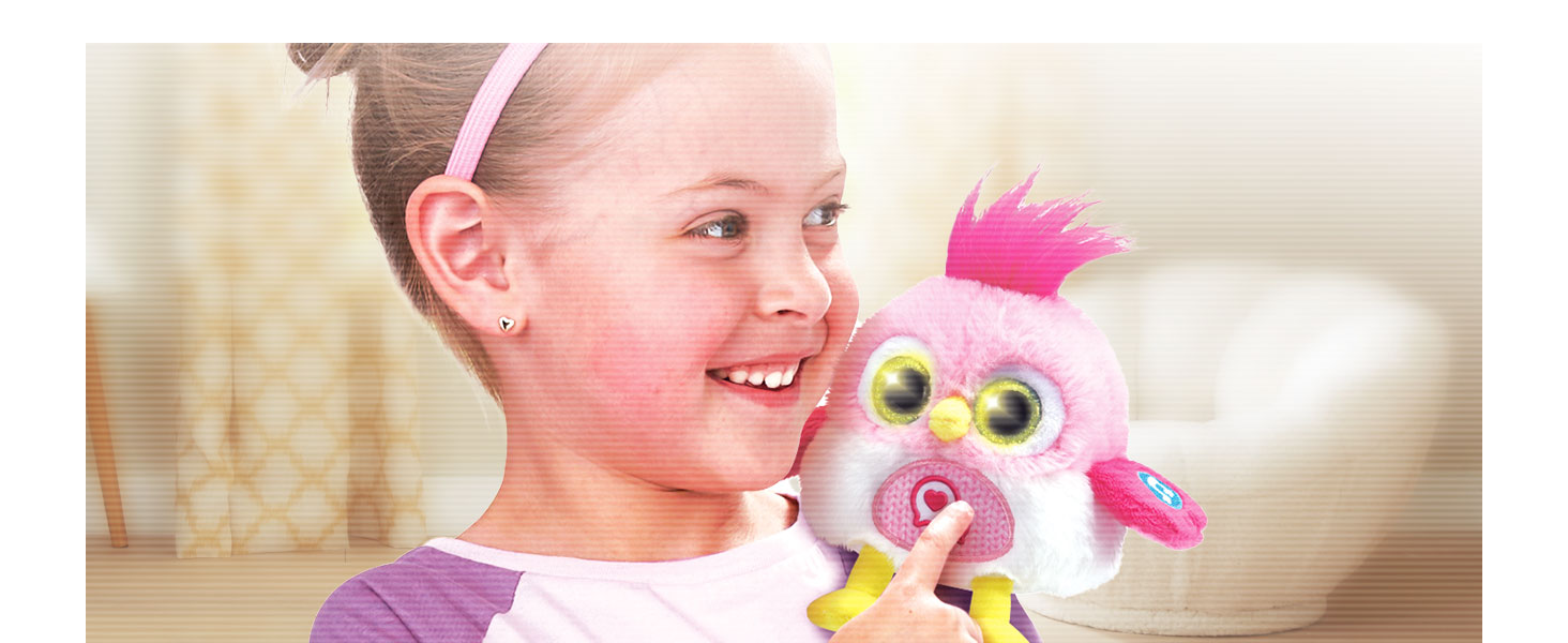 VTech LoLibirds Lolito Copito – Pajarito Interactivo De Peluche Que Repite Lo Que Dices Y Canta, Versión Española