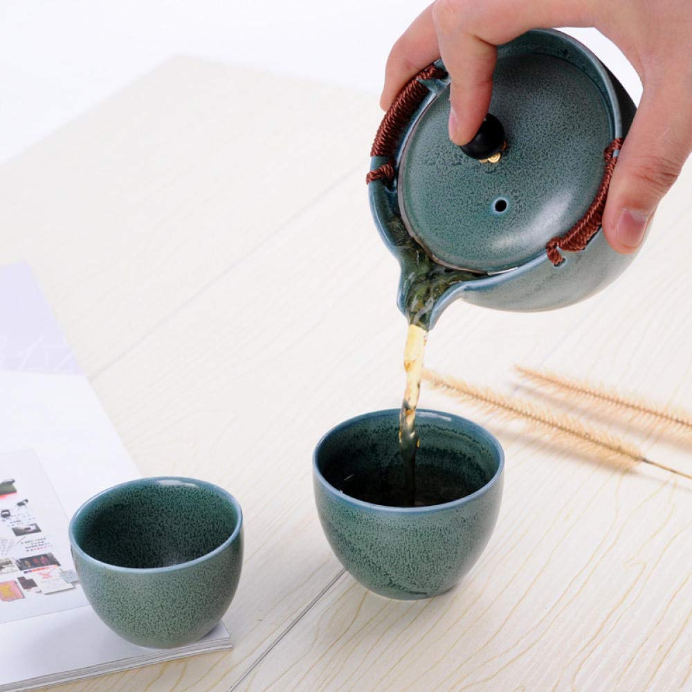 Teiere Tisaniera Tisaniera Infusiera Cinese Servizio Da Tè Set Da Tè In Ceramica Teiera Da Viaggio Elegante Set Da Tè 7 Pezzi Set Da Tè Ufficio Creativo Regalo Aziendale Tetera Japonesa Giardino Domes